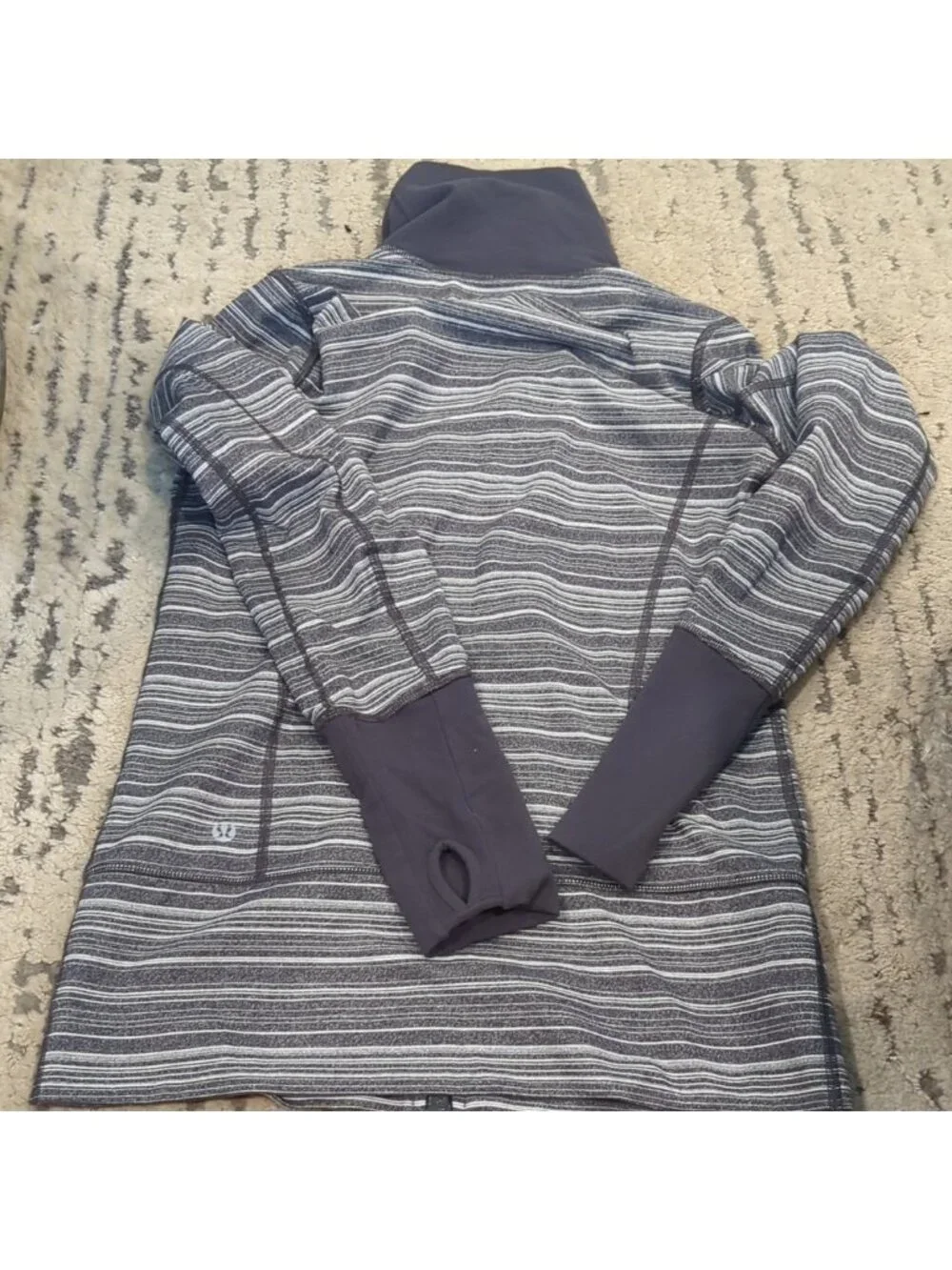 Lululemon In Stride Jacket Strata Stripe EUC